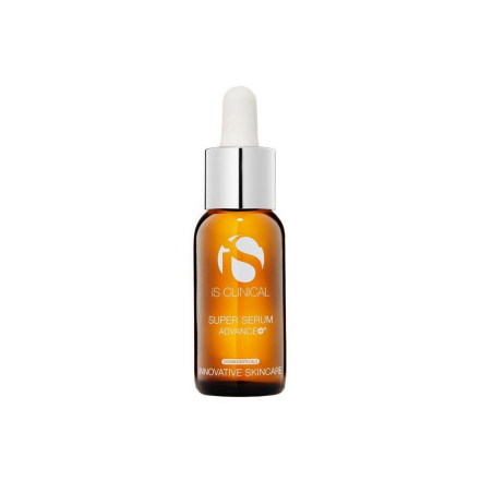 Антивікова сироватка IS CLINICAL Super Serum Advance+ з 15% L-аскорбінової кислоти, трипептидом міді та центелою, 15 ml — фото 1