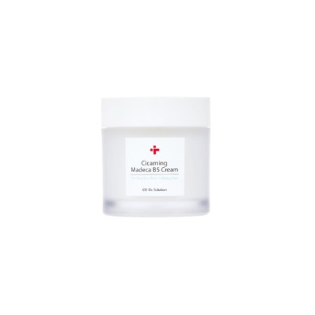 Заспокійливий крем з центеллою і пантенолом CU SKIN Dr. Solution Cicaming B5 Madeca Cream 70ml — фото 1