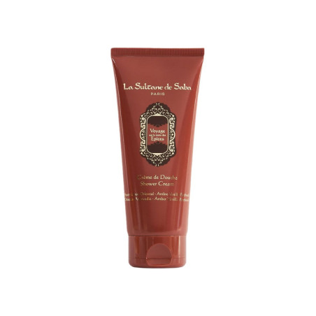 Крем-гель для душу La Sultane de Saba Shower Cream Oriental Ayurvedic з ароматом Ванілі, Амбри та Пачулі 200ml — фото 1