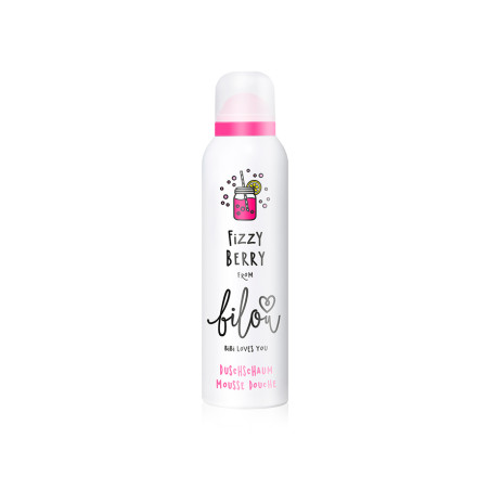 Bilou Fizzy Berry Shower Foam 200ml — пінка для душу з ароматом свіжих ягід та лимонного соку, делікатне очищення — вигляд