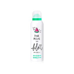 Bilou Pink Melon Shower Foam 200ml — пінка для душу з ароматом свіжого кавуна, делікатне очищення та зволоження — вигляд товару