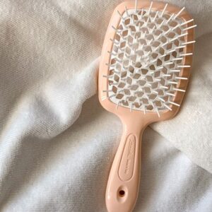 Щітка для волосся JANEKE SUPERBRUSH персикова з білим