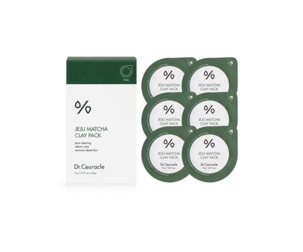 МІНІФОРМАТ Очищаюча глиняна маска з чаєм матча Dr.Ceuracle Jeju Matcha Clay Pack 9g