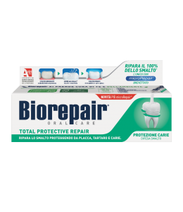 Зубна паста Biorepair Total Protective Repair Абсолютний захист та відновлення з рідкою емаллю та захистом від захворювань ясен 75ml