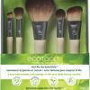 Набір для макіяжу EcoTools Makeup Brush Set for Eyeshadow, Foundation, Blush, and Concealer with Bonus Storage Case Travel Set 5