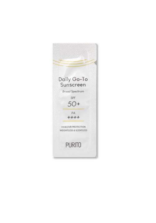 МІНІФОРМАТ Зволожуючий сонцезахисний крем із фільтрами нового покоління UVA та UVB з центелою PURITO Daily Go-To Sunscreen