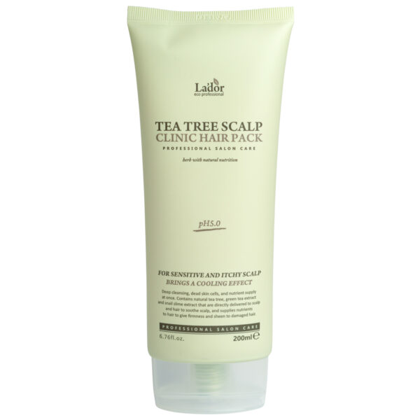 Очищаючий лосьйон для волосся та шкіри голови Lador Tea Tree Scalp Hair pack, 200 ml