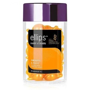 Вітаміни-олія для волосся Ellips Бездоганний шовк з Про-Кератиновим Комплексом Smooth silky 50 шт