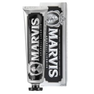 Професійна зубна паста з мятою, фтором та лакрицією Marvis Amarelli Licorice 85ml