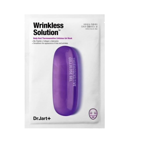 Тканинна омолоджувальна термо-маска з пептидами Dr. Jart+ Dermask Intra Jet Wrinkless Solution 28 g