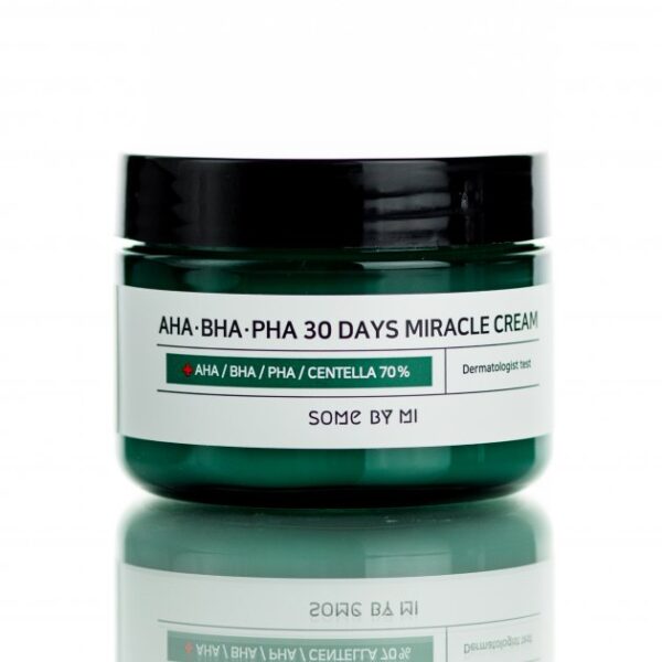 Відновлюючий крем для проблемної шкіри обличчя з кислотами Some By Mi AHA.BHA.PHA 30 Days Miracle Cream 60ml