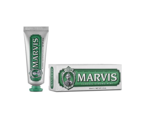 Професійна зубна паста з ароматом прохолодної мяти та жасмину Marvis Classic Strong Mint Toothpaste 25 ml