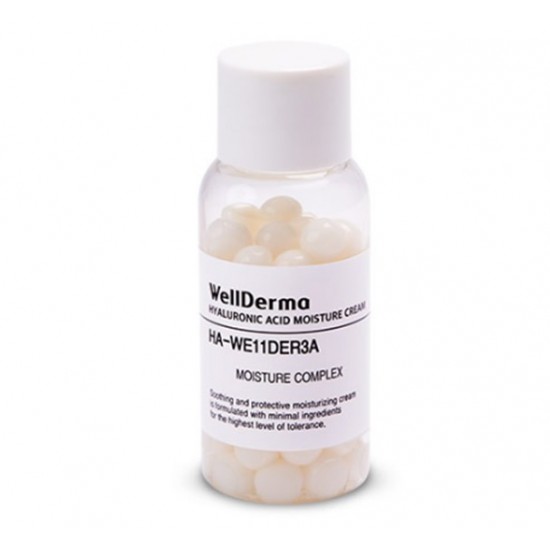 Зволожуючий капсульний крем із гіалуроновою кислотою WellDerma Hyaluronic Acid Moisture Cream 20g