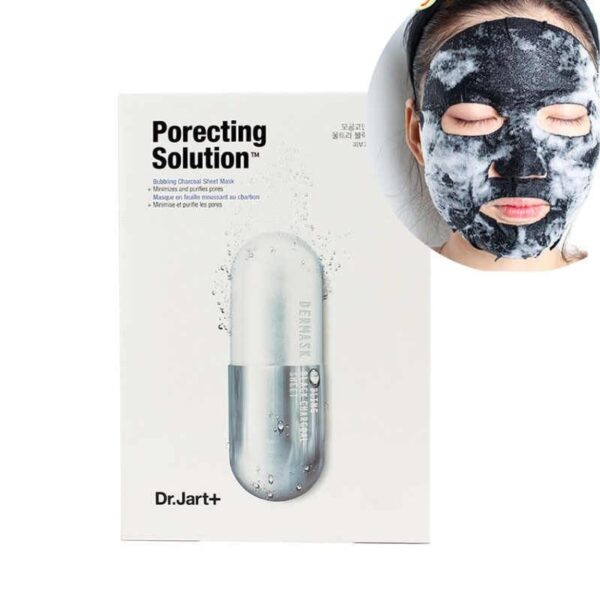 Киснева тканинна маска для очищення та звуження пор Dr Jart Dermask Ultra Jet Porecting Solution 30 g