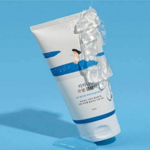 Зволожувальний гель для очищення шкіри обличчя з березовим соком, гіалур. кислотою та вітаміном С Round Lab Birch Juice Moisturizing Cleanser 150ml