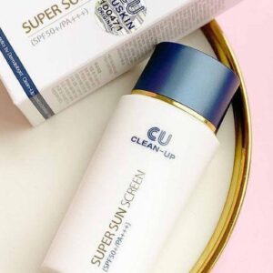 Професійна сонцезахисна емульсія з оксидом цинку, комплексом органічних UV-фільтрів та пептидами CU SKIN Clean-Up Super Sunscreen SPF 50+ PA+++ 50ml
