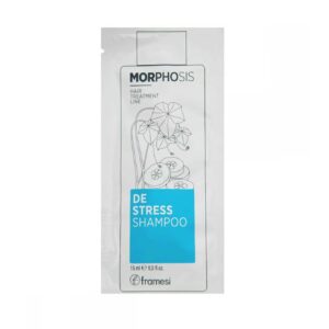 МІНІФОРМАТ заспокійливий шампунь зі збалансованим pH, ферментoваним екстрактом арніки та віт В12 Framesi Morphosis Destress Shampoo 15ml