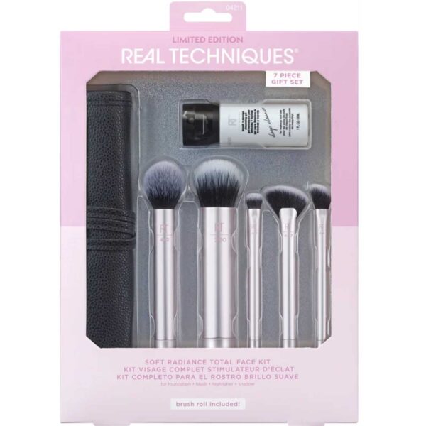 Набір для макіяжу Real Techniques Limited Edition Soft Radiance Total Face Makeup Brush Set, 7