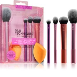 Набір для макіяжу Real Techniques Everyday Essentials For Blush  Foundation + Shadow + Highlighter + Concealer 5 Pieces