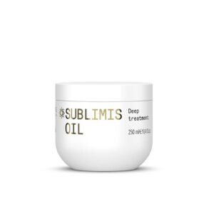 Живильна маска для зневодненого волосся з вітаміном Е, трегалозою та оліями пасифлори, баобабу, аргани Framesi Morphosis Sublimis Oil Deep Treatment 250ml