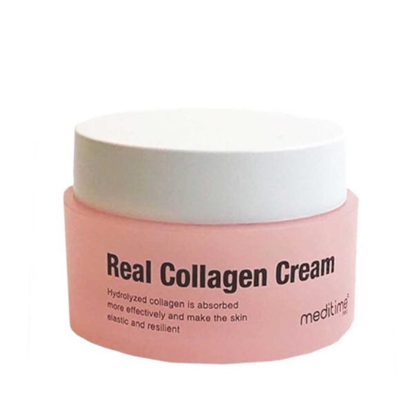 Глибоко зволожувальний ліфтинг-крем з гідралізованим колагеном 76%, стовбуровими клітинами та компл пептидів Meditime NEO Real Collagen Cream 50ml