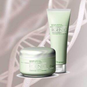 Зволожувальний та відновлювальний крем-кондиціонер з рослинним колагеном, оліями, протеїнами Framesi reginol conditioner for all hair types 250 ml