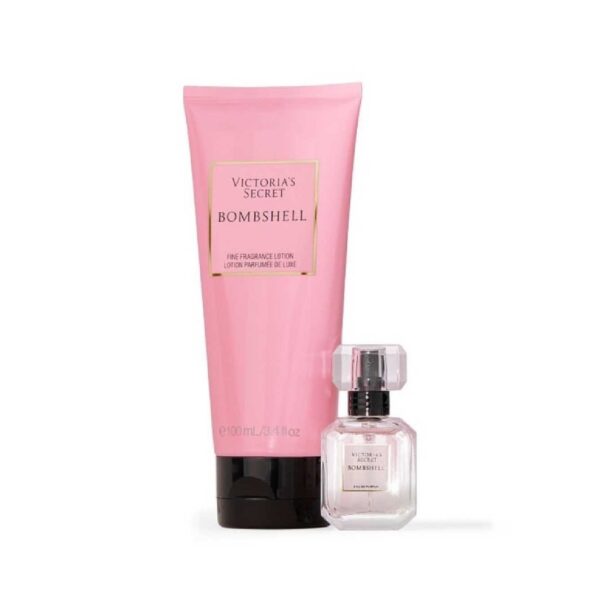 Подарунковий набір  VICTORIAS SECRET Bombshell Mini Fragrance Duo Lotion 100ml+ Eau De Parfum 7.5ml