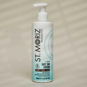Автобронзант-лосьйон для експрес засмаги тіла з екстрактом алое St.Moriz Professional Fast Tan Lotion 200ml