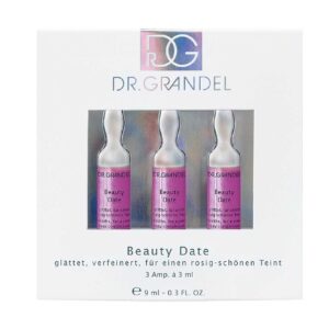Ампула для розгладження, вирівнювання тону з пептидами, матісофтом, екстрактом ромашки Dr. Grandel Beauty Date Ampoules, 3ml