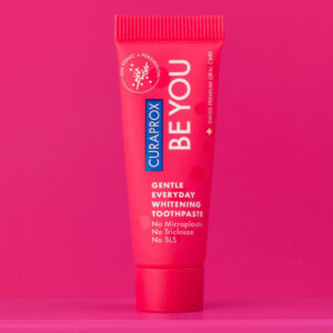 Професійна відбілююча зубна паста зі смаком джин тоніка і хурми, фтором та комплексом натуральних ферментів Curaprox Be You Gin Tonik 10ml