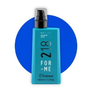 Професійна незмивна сироватка для надання блиску, ідеальної гладкості, шовковистості волоссю із Spf захистом FRAMESI For-me 218 Smooth Me Serum 150ml