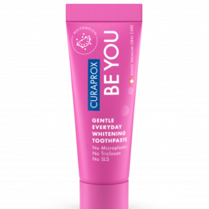 Професійна відбілююча зубна паста зі смаком кавуна, фтором та комплексом натуральних ферментів Curaprox Be You Watermelon 10ml