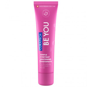 Професійна відбілююча зубна паста зі смаком кавуна, фтором та комплексом натуральних ферментів Curaprox Be You Watermelon 60ml