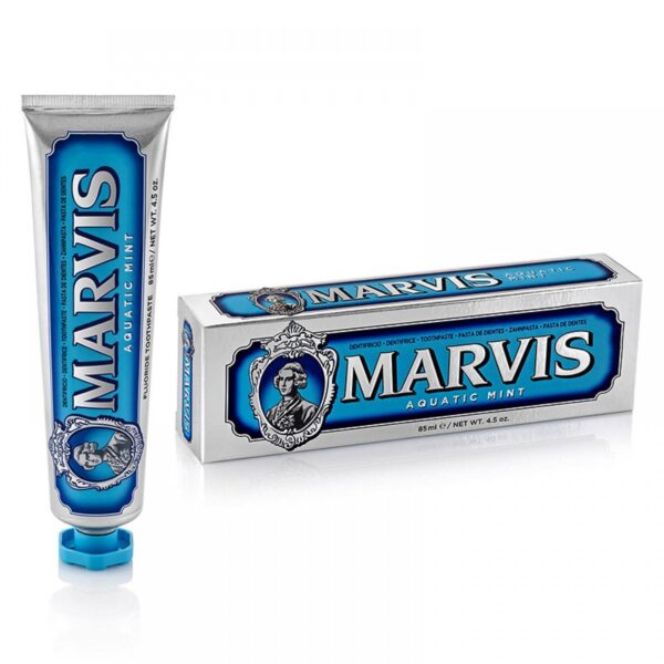 Професійна зубна паста з ароматом морської свіжості та мяти Marvis Aquatic Mint Toothpaste 25 ml