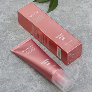 Відновлювальний протеїновий термозахисний бальзам з гідроліз шовком, колагеном, кератином, оліями камелії та хурми Moremo Recovery Balm В -120ml