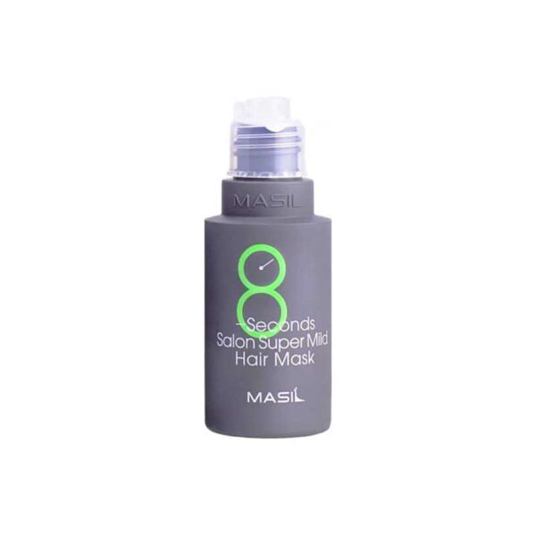 Глибоко відновл маска для пошкодж волосся з компл амінокислот, протеїнів  та росл екстр  Masil 8 Seconds Salon Super Mild Hair Mask 50 ml