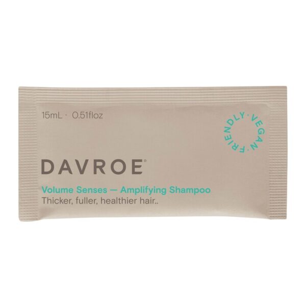 МІНІФОРМАТ професійн шампунь для пружності та обєму волосся з протеінами пшениці та амінокислотами Davroe Volume Senses Amplifying Shampoo 15 ml