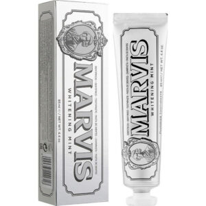 Професійна відбілююча зубна паста з м'ятою, ксилітолом та фтором  Marvis Whitening Mint Toothpaste 85 ml