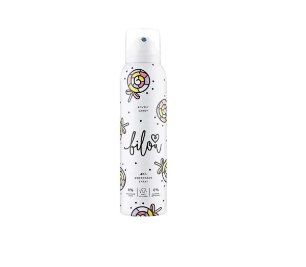 Дезодорант-спрей з ароматом солодощів Bilou Deodorant Spray Lovely Candy 150ml