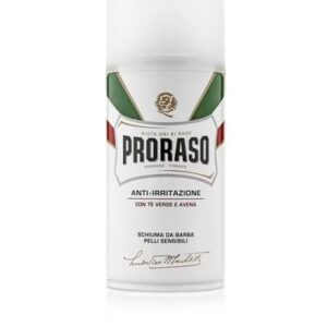 Професійна піна для гоління з екстрактом зеленого чаю та вівсянки Proraso Shaving Foam Green Tea and Oatmeal 300ml