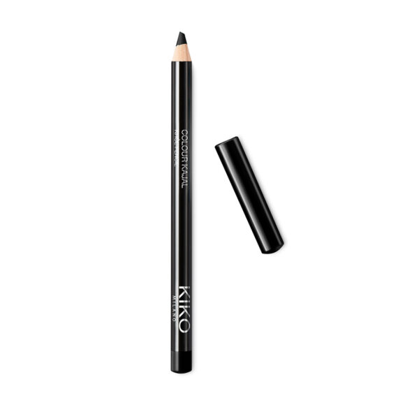 Олівець-каял для контуру повік Kiko Milano Colour Kajal knol pencil crayon yeux 01