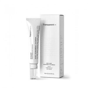 Денна крем-сироватка для зони навколо очей з інкапсульованим вітаміном К1 та кофеїном Transparent Lab De-Bloat Soothing Eye Serum 15ml
