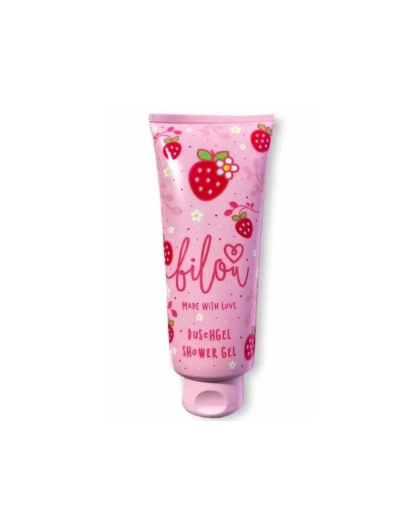 Гель для душу з ароматом свіжої полуниці Bilou Sweet Strawberry Shower Gel 200 ml