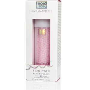 Крем-сироватка Перлинне оновлення з вітаміном Е, пептидами, молочною та АНА кислотами, пантенолом Dr. Grandel Beautygen Renew Pearls Cream Serum 50ml