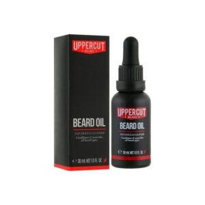 Олія для бороди з комплексом олій авокадо, жожоба, арганії, розмарину й сої Uppercut Deluxe Beard Oil 30ml