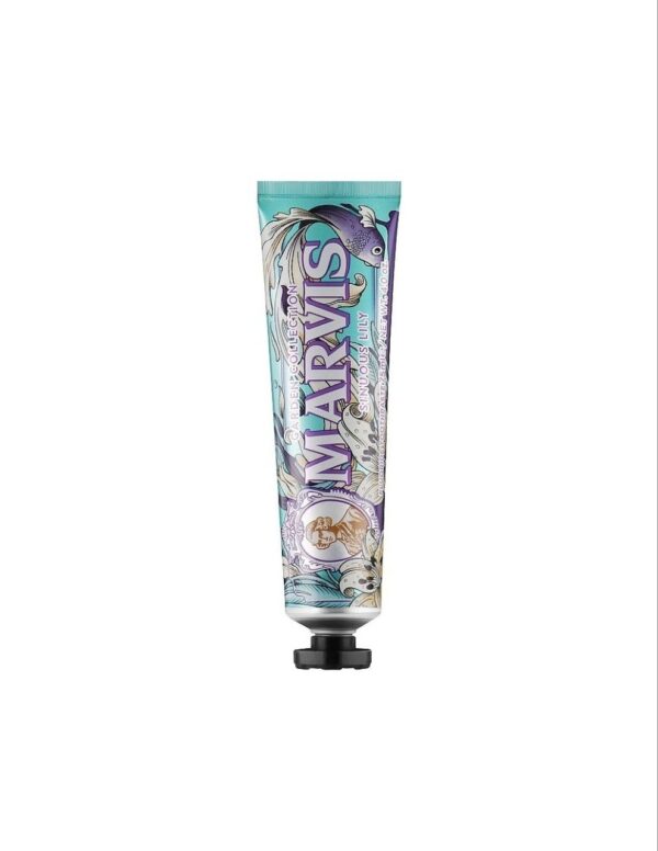 Професійна зубна паста з ароматом білих лілій та мяти Marvis Garden Collection Sinuous Lily 75ml