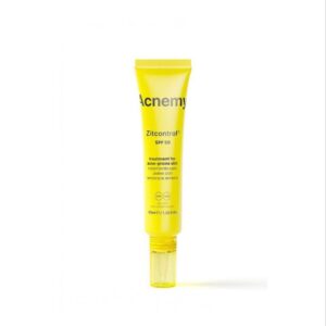 Сонцезахисний крем для шкіри схильної до акне з саліциловою кислотою, цинком PCA, ніацинамідом і Quora Noni Acnemy Zitcontrol SPF 50 40ml