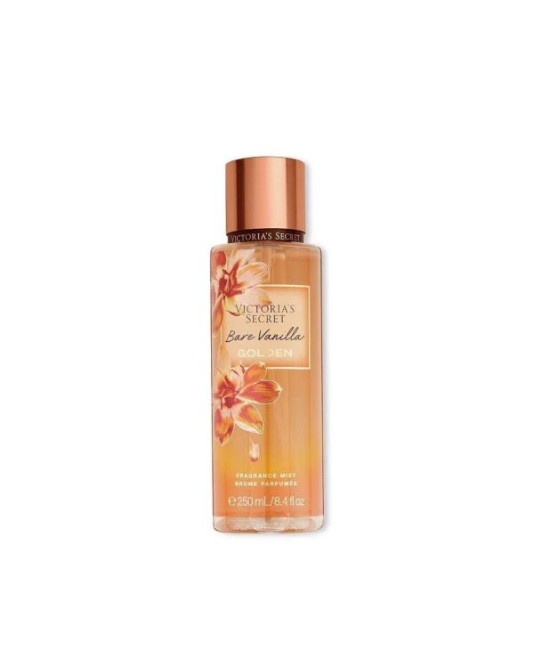 Парфумований спрей для тіла VICTORIAS SECRET BARE VANILLA GOLDEN FRAGRANCE MIST 250ml