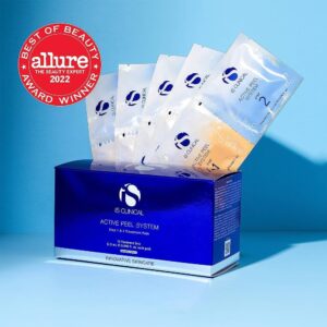 Активна пілінгова система для домашнього догляду на основі рослинних компонентів і трипептидом міді IS CLINICAL Active Peel System 30 day