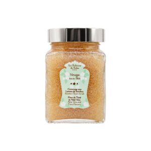 Скраб для тіла з бамбуком Тіара та Алое Вера La Sultane de Saba Bamboo Tears Scrab  Aloe Vera and Tiare Flower Fragrance 300 ml